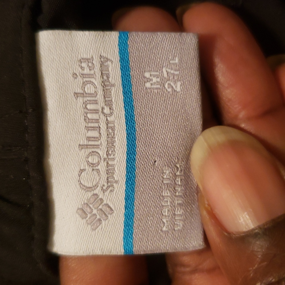NWT Columbia Women's Black Straight Leg Regular Fit Roll-Up Pants - Picture 3 of 16